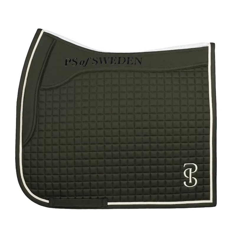 PS Of Sweden Elite Dressage Saddle Pad - Dark Green